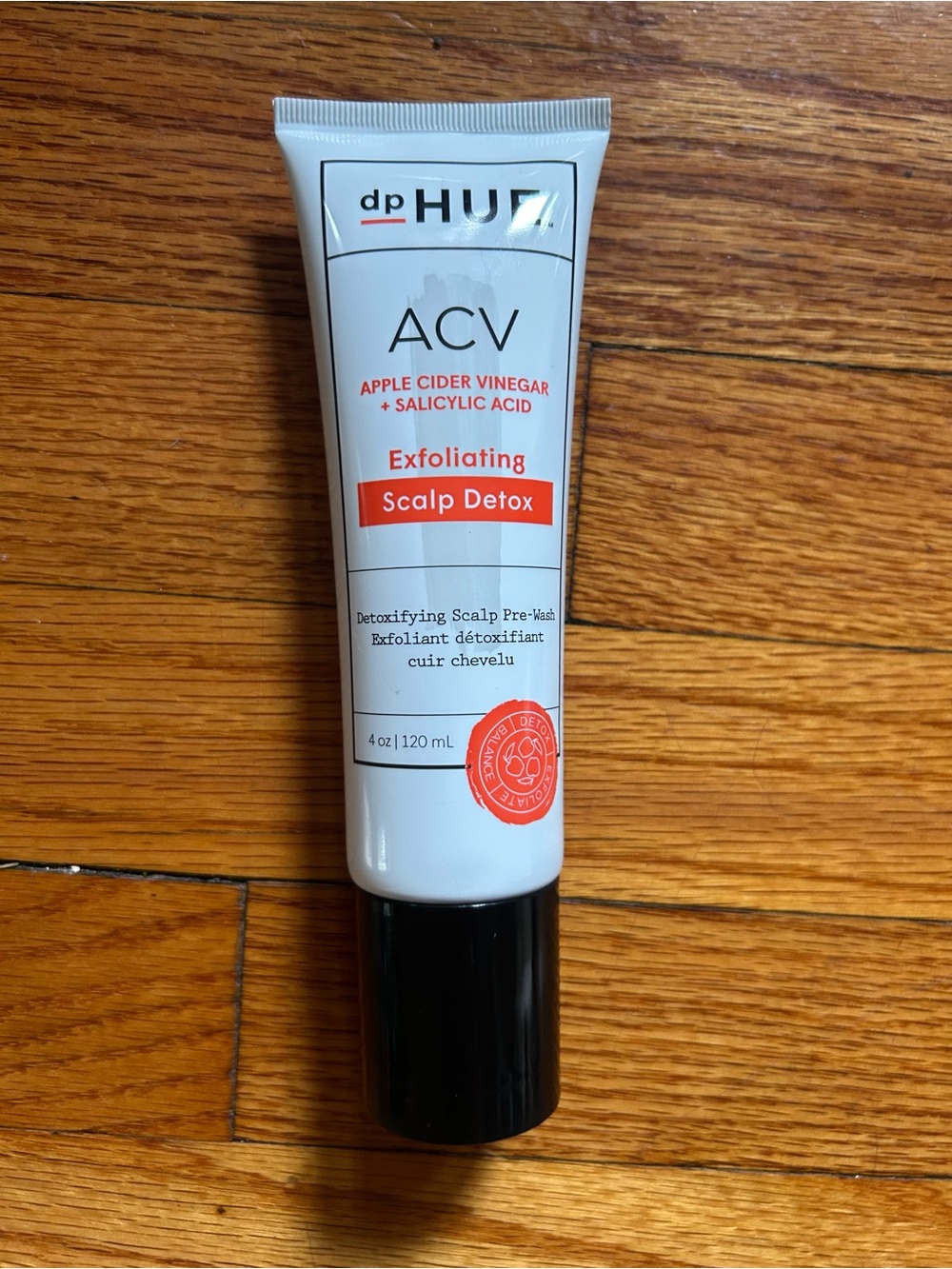 dpHUE ACV Apple Cider Vinegar Salicylic Acid Exfoliating Scalp Detox 4oz